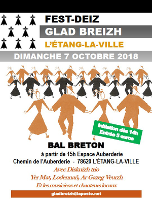 Fest Deiz A L Etang La Ville Le 7 Octobre 2018 Tamm Kreiz