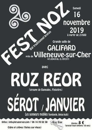 Fest Noz à Villeneuve-sur-Cher