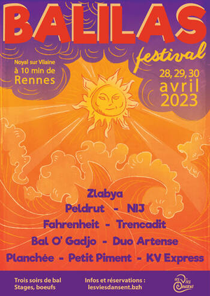 Fest Noz Bal folk à Noyal sur Vilaine le 29 avril 2023 Tamm Kreiz