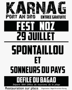 Fest Noz à Carnac le 29 juillet 2023 Tamm Kreiz