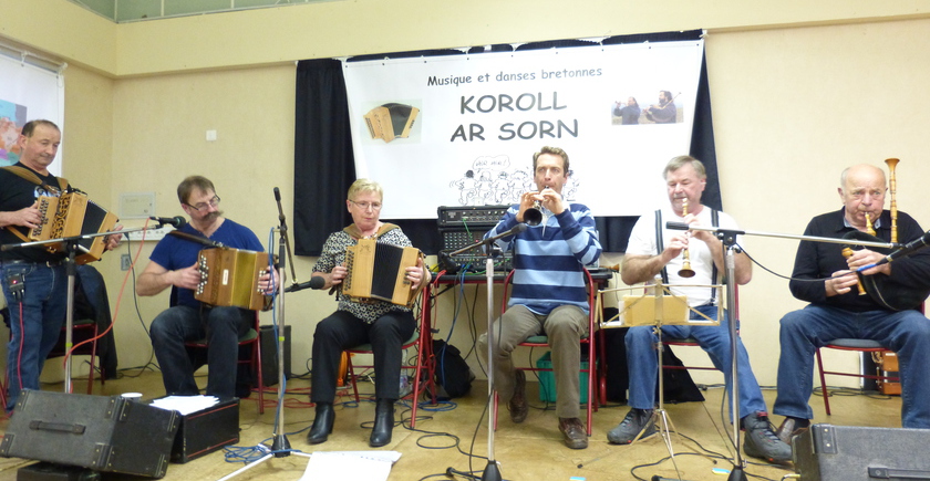 Les élèves de l'école de musique Koroll ar Sorn 