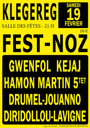 Fest Noz à Cléguérec