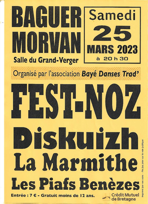 Fest Noz à Baguer-Morvan