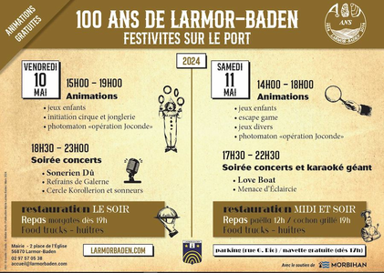 Concert et Fest-Noz à Larmor-Baden