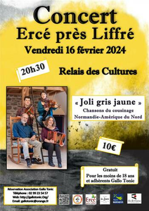 Concert à Ercé-près-Liffré