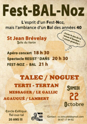 Fest-Noz/Bal à Saint-Jean-Brévelay