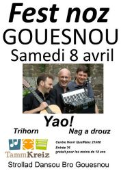 Fest-noz à Gouesnou<br>1 ticket conso offert aux adhérents de Tamm-Kreiz